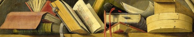 Still Life with Books in a Niche, Barthélémy d'Eyck, 1442 - 1445